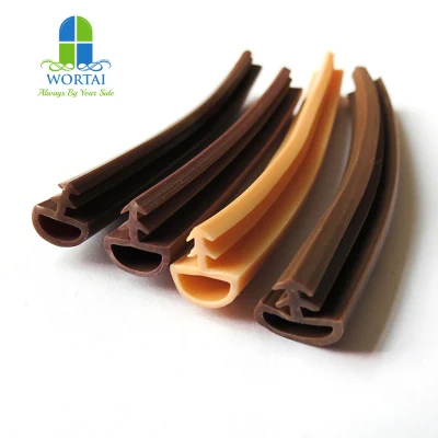 PVC TPE TPV EPDM Silicone Wooden Door and Window Rubber Sealing Strip